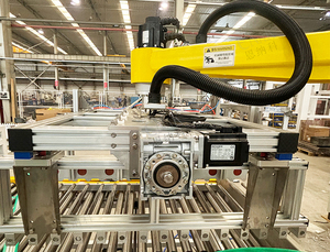2024 mới tự động công nghiệp cột duy nhất Robot palletizer Robot Stacker palletizer xếp chồng máy cho hộp/bagcarton Pallet - Product Image 4