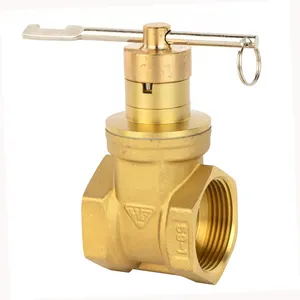 OEM 1/2"~2" brass Forged valve ari lock shield valve mill price NPT BSP Thread MIHA Brand CW617N