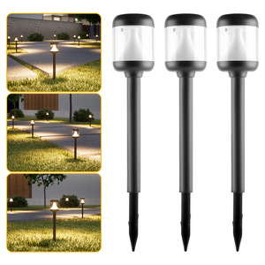 Lámparas Solares para Jardín Xinyao, 5W, Resistentes a la Lluvia, Luces de Paisaje para Exteriores, Montaje en Suelo - Product Image 1