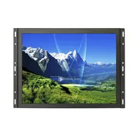 9.7 inch hd afneembare bezel wandmontage resistive 4-wire touchscreen open frame monitor