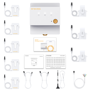 Monitor de Energía Monofásico/Bifásico/Trifásico | Más de 40 Canales | Para el hogar y EMS de uso comercial e industrial | Data Precisa a Nivel de Minutos | WiFi/LAN | API Modbus | Asistente Doméstico - Product Image 6