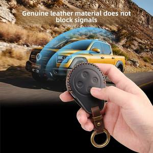 Funda para Llaves Compatible con Great Wall Shanhai Cannon 2024, Funda de Cuero Genuino para Llaves de Camioneta Great Wall Cannon, Nuevo Modelo - Product Image 3