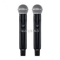 Récepteur numérique diversifié 4 canaux ULXD4Q BETA58A S58 Lavalier compatible avec les émetteurs portables ULXD1