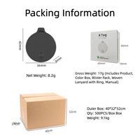 Localisateur GPS Portable Compact en Promotion – Compatible iOS, Portée Illimitée pour Portefeuille, Animaux, Clés – Étanche