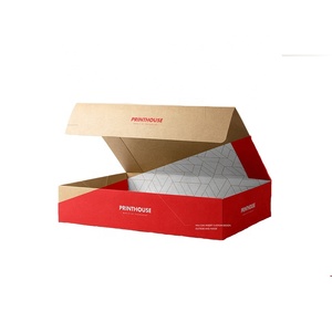 Chất lượng cao tùy chỉnh bao bì hộp quà tặng có thể gập lại Kraft các tông gấp sóng gói sang trọng hộp giấy có thể tái chế - Product Image 3