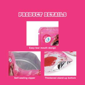 Tùy chỉnh nhôm lá tái sử dụng nhiều lớp nhựa sản phẩm chăm sóc da bao bì mỹ phẩm túi đứng lên túi <span class=keywords><strong>Spout</strong></span> - Product Image 6