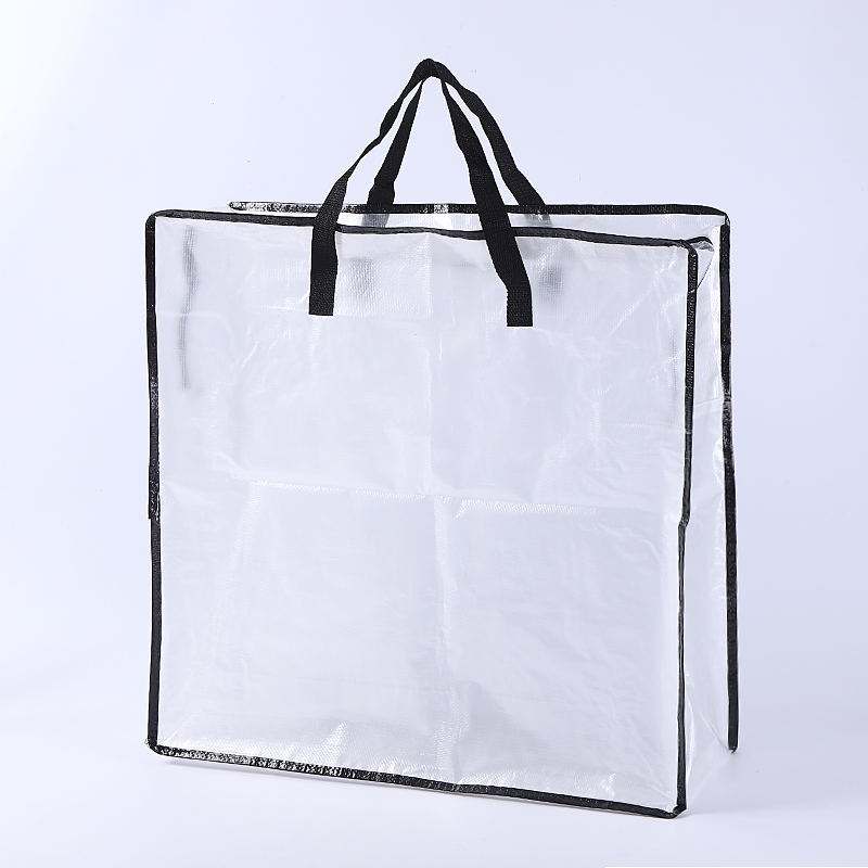 Black edge middle zipper 63*63*22