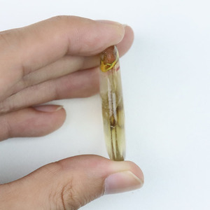 Piedras de Cristal Naturales Portátiles para Aliviar el Estrés, Cristal Tallado a Mano con Grabado, Gua Sha para Meditación y Yoga, 45x35x8MM - Product Image 5