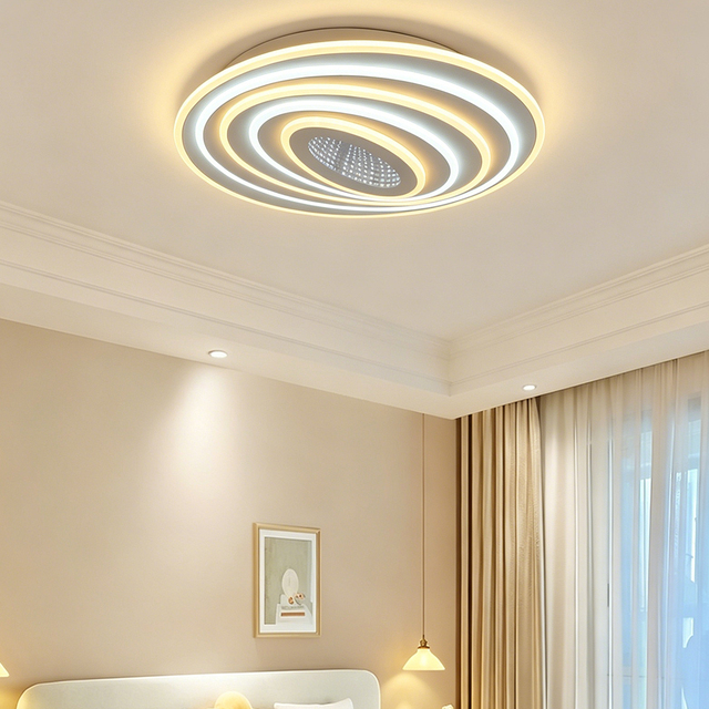 High Quality Energy-saving Indoor Living Room CeIling Lamp 110W Remote Control Adjustable Modern Smart Led Ceiling Light
