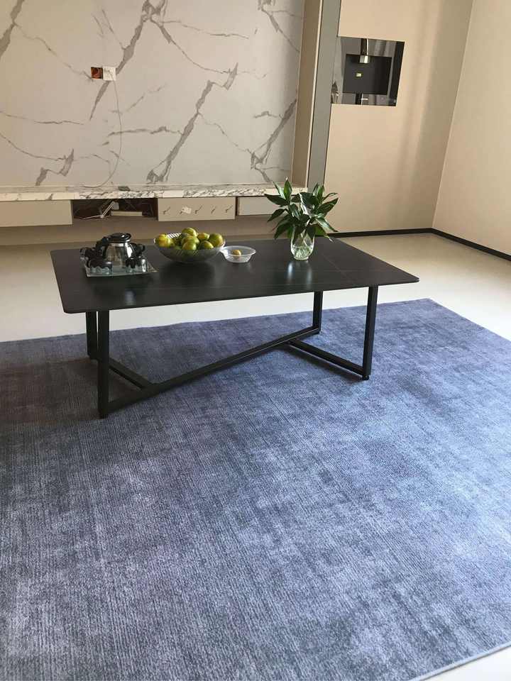 Luxury Small Low Coffee Table Simple Pattern Small Apartment Living ...