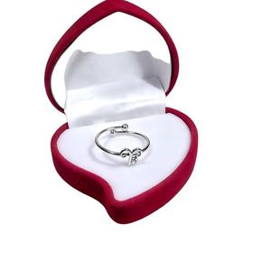 Bague ouverte fine empilable en acier inoxydable plaqué or 18 carats avec zircon, étanche et inaltérable, motif signe du zodiaque, pour femme et couple - Product Image 5