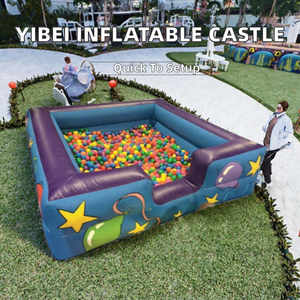 Commercial PVC Inflatable <b>Ball</b> <b>Pit</b> Kids <b>Soft</b> <b>Play</b> Zone Easy Setup for Indoor Outdoor Party Rental - Product Image 2