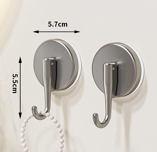 ถ้วยดูดสีเทาตะขอเดี่ยว2