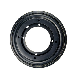 Hollow Round Turntable Black 360 Degree <b>Rotating</b> Cabinet Universal Display <b>Shelf</b> Bookshelf Cosmetic Base Furniture Hardware - Product Image 4