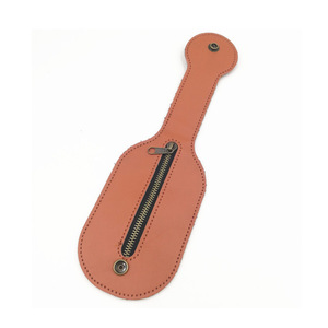 Boston leather coin purse, guitar-shaped leather wallet, personal defense <b>case</b>. - Product Image 4