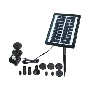 Pompe à eau <span class=keywords><strong>solaire</strong></span> de <span class=keywords><strong>fontaine</strong></span> <span class=keywords><strong>solaire</strong></span> de jardin avec la décoration extérieure <span class=keywords><strong>solaire</strong></span> de LED pour le bain d'oiseau - Product Image 1