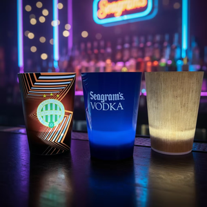 Vaso Mágico LED RICHSHINING, Vaso con Sensor de Agua LED, Vaso Brillante para Café, Whisky y Bebidas, para Niños, Bodas y Fiestas - Product Image 2