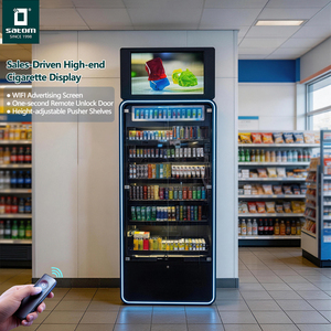 Présentoir à cigarettes nouvelle génération, présentoir à tabac avec porte vitrée à verrouillage à distance, vitrine pour magasin de tabac - Product Image 6