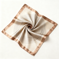 Bandana en soie carrée personnalisée BSBH, foulard multifonctionnel avec logo pour la promotion, les sports de plein air