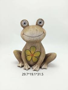Statuette di Coniglio in Resina Dipinte a Mano - Vasi e Fioriere Decorative da Giardino, Decorazioni Pasquali/Primaverili per la Casa, Marca STARCRAFT - Product Image 6