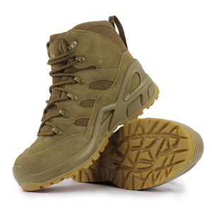 Bottes de Randonnée pour Hommes en Cuir Véritable Premium, Légères, Respirantes et Antidérapantes – Chaussures de Plein Air Élégantes en Gros - Product Image 1