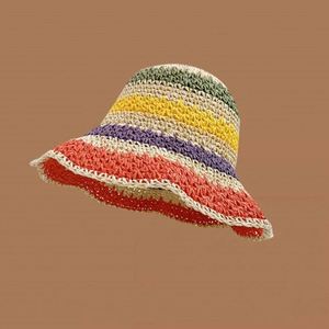 New Collection Summer Woven Raffia <b>Straw</b> <b>Hat</b> Female Summer Beach <b>Hat</b> Large Brim <b>Straw</b> Sun <b>Hat</b> - Product Image 3