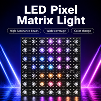 Matrice de pixels LED 49x5W à gradation linéaire IP20, 441x5050 RGB, contrôle DMX512, éclairage d'effet auxiliaire de scène