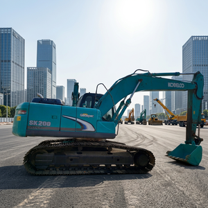 รถขุดขนาดกลาง Kobelco SK200-8 มือสองจากญี่ปุ่น 20 ตัน พร้อมเครื่องยนต์ Cummins ปั๊ม เกียร์ และลูกปืน  ขายดี ราคาพิเศษ - Product Image 1