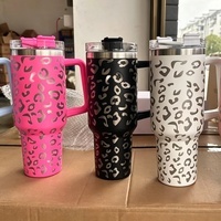 Offre Spéciale – Tasse de Voyage Isotherme en Acier Inoxydable 40 OZ avec Couvercle et Paille – Isolation Thermique 12-24 Heures – Sans BPA – Personnalisable – Vente en Gros