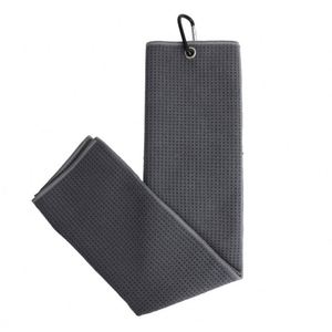 Serviette de golf en microfibre personnalisable à séchage rapide et haute absorption pour enfants, écologique, rectangulaire, brodée, tissée, couleur unie, pour le camping - Product Image 6