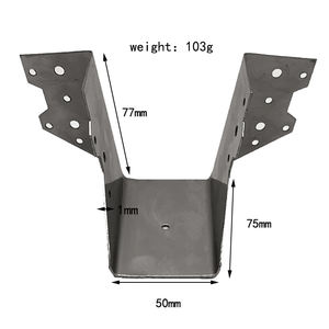 Гальванизированные стальные балки, кронштейн для креплений - Product Image 4