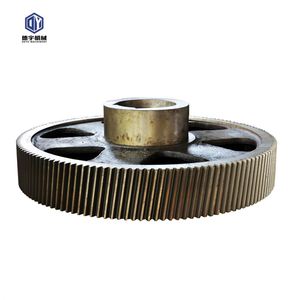 Engranaje Recto de Anillo de acero grande personalizado de suministro de China y eje de piñón - Product Image 1