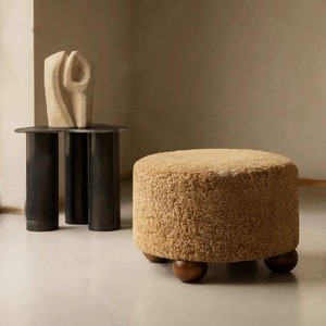 Nuovo Arrivo <span class=keywords><strong>Pouf</strong></span> Poggiapiedi Personalizzato in Velluto con Base in Legno Massello per Soggiorno Sgabello per Bambini <span class=keywords><strong>Sedia</strong></span> da Gioco per Cameretta - Product Image 4