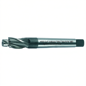 ดอกกัดเกลียวแบบ Ttake Ta1076 180 องศา HSS Co5 พร้อมไกด์ Din 375 3 คมตัด แบบ Morse Taper Shank - Product Image 2