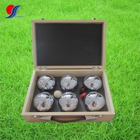 AOBANG Jeu de Boules de Pétanque d'Extérieur 73MM – Produit Sportif et de Divertissement