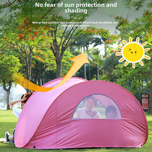 Tente de plage pliable légère E-RIKE, abri pare-<span class=keywords><strong>soleil</strong></span>, protection UV, tente de camping pop-up - Product Image 4