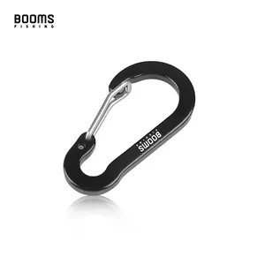 Heavy Duty Multi-Use Aluminium Rotating Key Hook Clip Hanger Gear Climbing Carabiner Keychain With 6 Pack