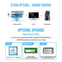 Desktop Pc All in One Win11 White Computer Set All-In-One Pc for Business All in One Pc Ready to Ship Pc Gaming Setup All in One