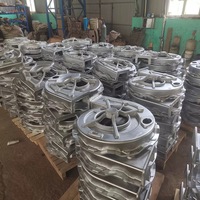 Pièces de rechange agricoles BOSX en fonte gris de haute qualité, moulées dans le sable, modèles GG20 GG25, pour turbine