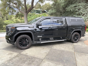 Capot rigide en aluminium <span class=keywords><strong>pour</strong></span> pick-up, compatible avec Toyota Tacoma, GMC Sierra <span class=keywords><strong>1500</strong></span>, Nissan Titan - Product Image 2