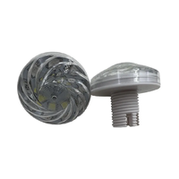 Lumière Cabochon LED RGBW Automatique 24V 45mm E14 Chameleon du Fabricant d'Origine en Matériau PC pour Parcs d'Attractions et Grande Roue