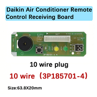 Carte récepteur de climatiseur Daikin verte JYWD 3P206563-1 3P185701-4, accessoire de remplacement de carte P pour télécommande de climatisation 63.8x20mm