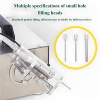 Machine de remplissage automatique portative à tête unique pour petits flacons, idéale pour les huiles essentielles, les parfums et les liquides de laboratoire