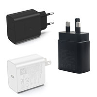Chargeur rapide GaN 45W en gros, prise UK EU US, port USB-C, prise murale compacte, charge super rapide pour téléphone, tablette, ordinateur portable
