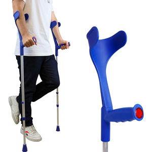 Muletas Ortopédicas para Adultos (2 unidades), Muletas Ajustables de Aluminio Azules PEPE P10002 - Product Image 4