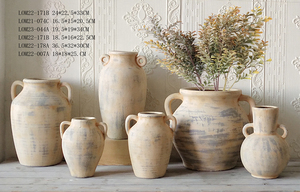 탁상용 장식 모던 화병 홈 데코 북유럽 세라믹 꽃병 장식품 - Product Image 2