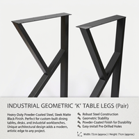 Pied de table noir mat pour salle à manger, banc de bureau, vente en gros de meubles, pieds de table araignées en métal en acier moulé industriel pour café