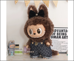 泡泡马特58cmlapupu吊坠盲盒lapupuva服装钥匙扣lapupu娃娃连体可爱装饰玩具人物服装 - Product Image 3