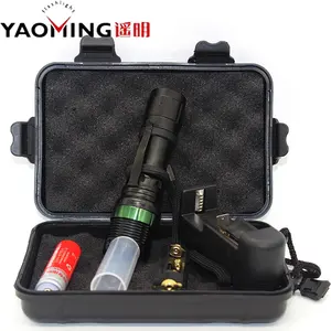 Factory Direct Wholesale Super Bright 1000 Lumen Tactical 18650 Battery Rechargeable Telescopic Zoom Led Waterproof Flashlight