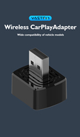 LD-CP16 - Adaptador Inalámbrico 2 en 1 para CarPlay y Android Auto, Venta Directa de Fábrica, Conexión Automática Wi-Fi6, Plug and Play, USB